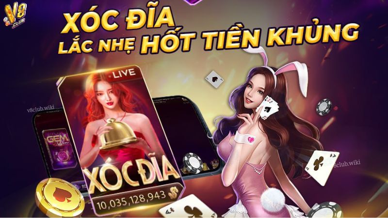 Hướng dẫn đặt cược Xóc Đĩa V8club chuẩn nhất
