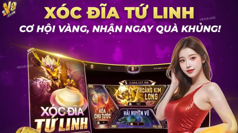 Chinh phục Jackpot với game nổ hũ V8 club