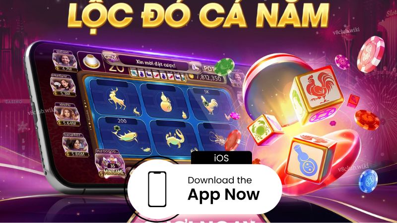 Quy trình tải app V8club chơi trên điện thoại IOS 